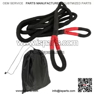 33900 LBS Heavy Duty Kinetic Energy Recovery Tow Rope 1" x 20' W/Storage Bag