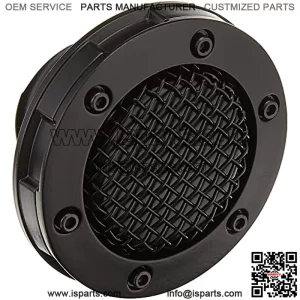 Kuryakyn Mesh Gas Cap, Vented, Satin Black