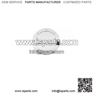 Triple Chrome ABS Fuel Tank Gas Door Cap Cover For Ford F-150 F150 Parts 2009-14 (For: Ford F-150)