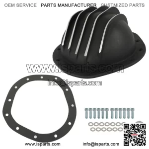 For GM Chevy C10 8.75" Truck Aluminum Differential Rear Balck End Cover 12 Bolt