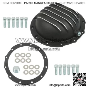 For Jeep AMC Model 20 12-Bolt Rear Differential Cover with Gasket & Drain Plug