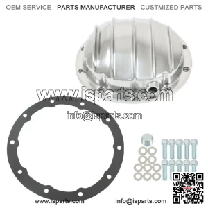 For GM 10 Bolt Cast Aluminum Differential Cover 8.5" & 8.6" Ring Gear Diff Cover