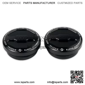 For Yamaha 700 700R Aluminum Frame Caps Shape Plugs Covers 2PCS 2006-2022 (For: More than one vehicle)