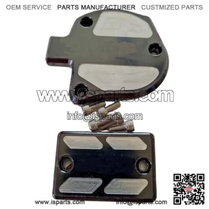 YAMAHA RAPTOR 700 ALUMINUM THROTTLE & BRAKE MASTER CYLINDER COVERS 2009-2025