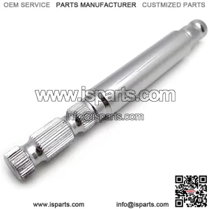 HTTMT- Motorcycle Chrome Reliable Steel Inner Shifter Lever Shaft Compatible with Harley Touring FLT 1982 & up V-Twin Models Replacement Part for 33709-82A [P/N: MT447-006]