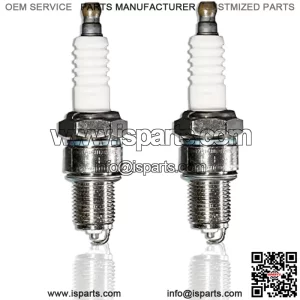 Racing Spark Plug For Coleman CT200U BT200X, Predator 212cc, Baja MB165 MB200 Doodlebug Mini Bike, Honda 4HP-13HP Engine GX160 GX200, Mini Bikes,Go karts, F7TC F7RTC ( Pack of 2 )