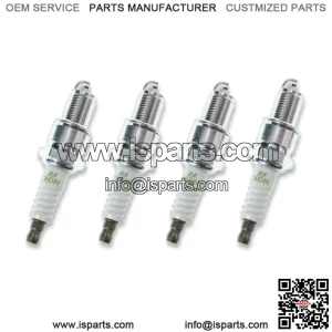 4pcs 10-11 John Deere Gator TX 4x2 Turf V-Power Spark Plugs 401cc 24ci ms