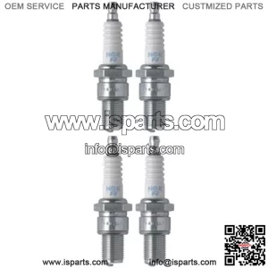 Set of 4 Standard Spark Plugs for ski-Doo MXZ RENEGADE 600 HO SDI 2008 600cc