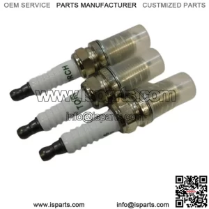 2015-2023 Kawasaki Mule Pro FX FXR FXT Spark Plug (Set of 3) 92070-0048 K97