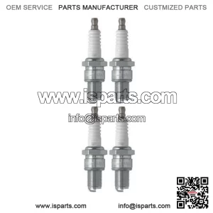 Set of 4 NGK Standard Spark Plugs for Polaris INDY LITE 1998-1991 Engine 340cc