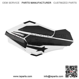 Handguards, White/black 34408