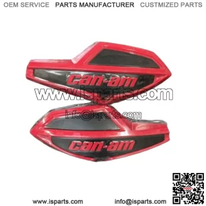 Can-Am Viper Red Handlebar Wind Deflector Pair 715006118