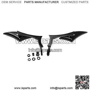 Motorcycle Black Blade Rear View Mirrors for Harley Cruiser Bobber Chopper Sportster 883 1200