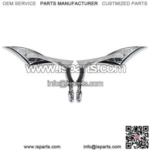 Pair Motorcycle Chrome Side Mirrors for Sportster XL 883 1200 Road King V-Rod Street Glide Electra Glide Dyna Softail 1982-2018