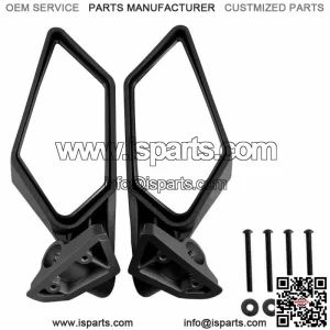 UTV Racing Rear View Side Mirrors For Can-Am Maverick X3 XRS XDS MAX 2017-2023