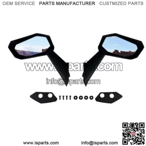 2pcs Front Door Rear View Side Mirrors for Can Am Maverick2017-2023#715004236