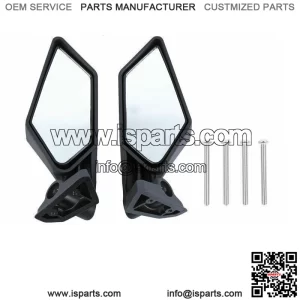 Racing Side Mirrors For Can-Am Maverick X3 MAX R UTV Off-road 2017-19 715002898#