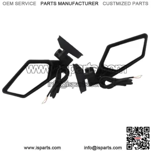 Pair Side Mirror w/ LED Turn Signal Light For Can-Am Maverick X3 Max R 2017-2020