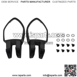 Windshield Mount Mirrors for Arctic Cat many 2012-23 Snow Replaces 6639-770