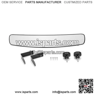 Golf Cart Panoramic Rear View Mirror 16.5?? Extra Wide Fit EZ-Go Club Car Yamaha