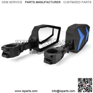 UTV Rear View Side Mirrors 1.75"- 2" Roll Bar For Honda Talon Can Am Yamaha YXZ (For: More than one vehicle)