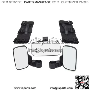 Roll Bar Rear Side Center View Mirror For Textron Stampede 900 Kymco UXV ZFORCE (For: More than one vehicle)