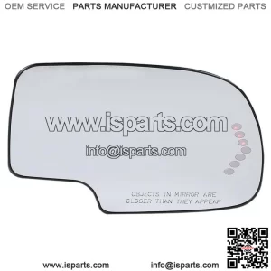 Fit For 03-07 ChevyGMC Cadillac Passenger Side Mirror Glass Heated w/Turn Signal (For: More than one vehicle)