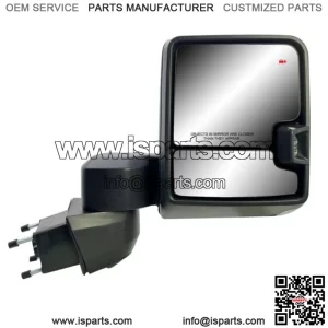 Passenger Right Side Chrome Tow Mirror for 19 to 24 Chevy Silverado GMC Sierra (For: More than one vehicle)