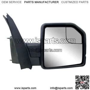 Passenger Right Side Door Mirror Power Glass Manual Folding for 15-20 Ford F-150 (For: Ford F-150)