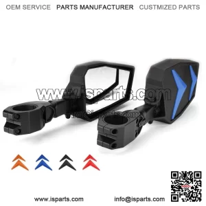 UTV Rear View Side Mirrors 1.75''- 2" Roll Bar For Honda Talon Can Am Yamaha YXZ (Fits: Yamaha Rhino 660)