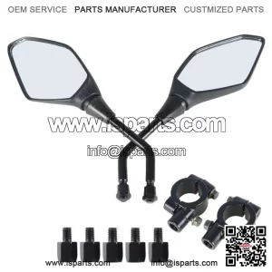 Dirt Bike ATV Rear View Side Mirrors Connectors For Polaris Sportsman 300 XP 850