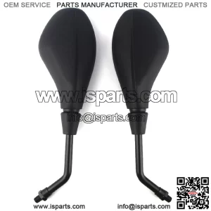 Universal ATV Side Rear View Mirror w/ 7/8 Handlebar Mount for Polaris Honda NEW