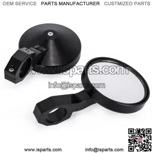 Motor Rear View Side Mirrors Adjustable For 1.75 Inch UTV ATV Bad Boy MTV