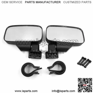 L 30mm W 190MM UTV Side Mirror ATV All Terrain Off-Road Vehicle Retrofit Mirror