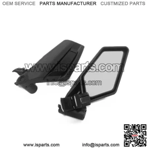 Upgraded UTV Racing Side Rear Mirrors For 2016+ Yamaha YXZ1000R roll cage