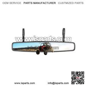 Rear View Center Mirror w/1.75'' Round Roll Bars For CF-MOTO ZFORCE 800 950 1000