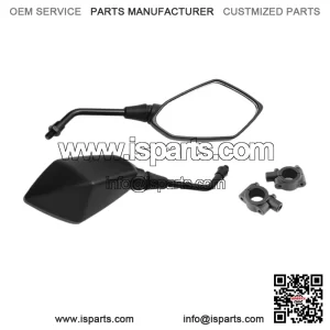 For CFMOTO CFORCE 500 600 800 1000 ATV Rearview Mirrors + 7/8" Handlebar Clamps