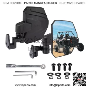 For CFMOTO Uforce 600/1000/1000XL UTV Rear View Mirrors Left & Right Side Mirror