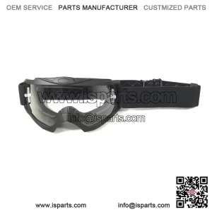 X-ATV black anti-fog goggles