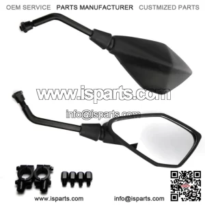 Black mirrors with mounting kit (LU8148)