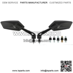 Kawasaki Z125 Z250 Z400 Z650 Z1000 Z900 Motorcycle Rear View Side Mirrors Pair Set