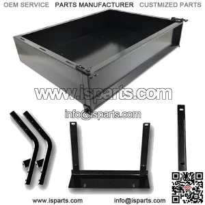 Yamaha Golf Cart Parts Black Powder Coated Utility Cargo Box Yamaha G14-G22
