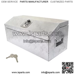 30" x 13" x 13" Tool Box Aluminum for ATV Car Trailer Pickup Truck Trunk Storage