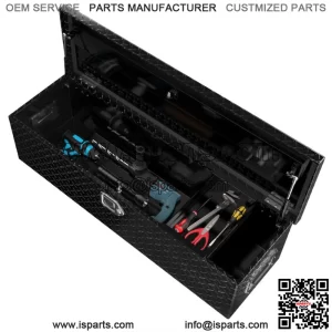 49"X15"X15" Aluminum Heavy Duty Pickup Truck Bed Storage Tool Box with Lock