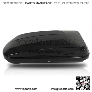 14 Cubic Feet Car Top Cargo Carrier Vehicle Roof Mount Luggage Storage Box 2 Key