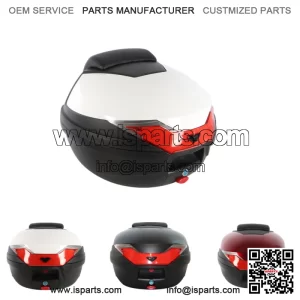 Motorcycle Scooter Trunk  Large Capacity Luggage Pedal Universal Tail Box Case