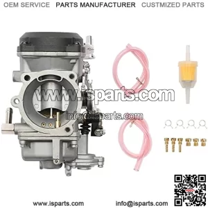 Carburetor CV40 Carb with Extra Main Jets Slow Jets for Harley Davidson Dyna Sportster 883 1200 Heritage Softail Electra Glide Fatboy & More