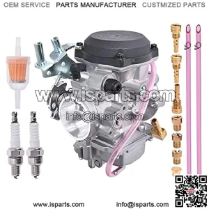 CV40 Carburetor Replacement for Harley Davidson Sportster 1200 XLH1200 Sportster 883 XL883 1998-2016 / Softail 1988-2017 / Dyna FXR FXD 1988-2016 / Touring 1988-2016 27490-04