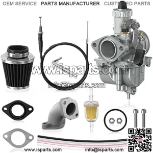 BA5-V02 VM22 Carburetor Carb Replacement for Non Hemi Predator 212cc Coleman CT200U CT200U-EX BT200X KT196 GX160 GX200 Engine Baja Warrior MB200 196cc Mini Bike Go Kart Parts