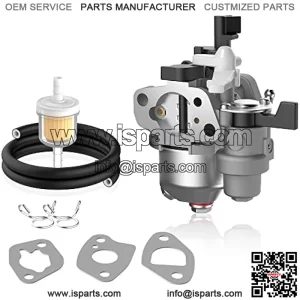 Carburetor with Gasket Set Replacement for KT196 196cc 5.5HP 6.5HP OHV Engine Go Kart Carb